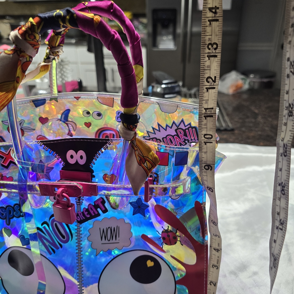 Colorful Holographic Tote Bag - Picture 15 of 16